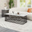 Zuo Modern Duchess Coffee Table, White/Antique Bronze