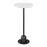 Zuo Modern Woozy Side Table, White/Black
