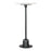 Zuo Modern Woozy Side Table, White/Black