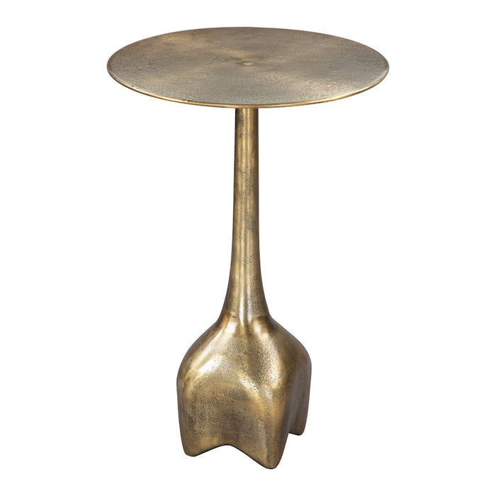 Zuo Modern Lexi Side Table, Antique Brass