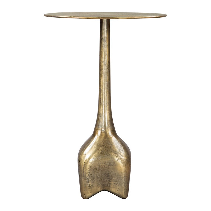 Zuo Modern Lexi Side Table, Antique Brass