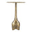 Zuo Modern Lexi Side Table, Antique Brass