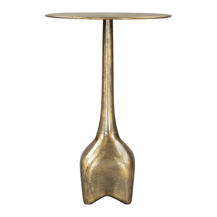 Zuo Modern Lexi Side Table, Antique Brass