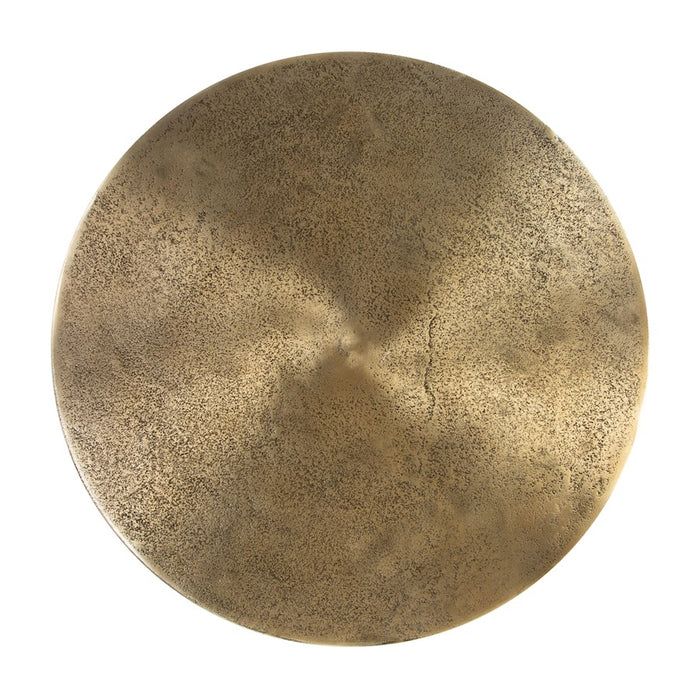 Zuo Modern Lexi Side Table, Antique Brass