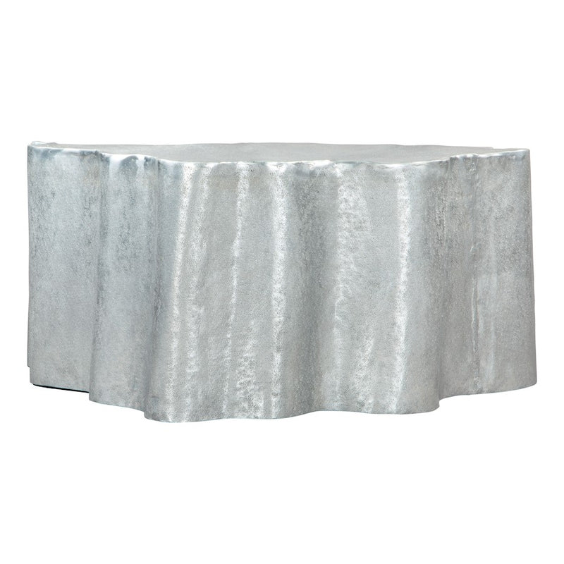 Zuo Modern Kortha Coffee Table, Antique Silver
