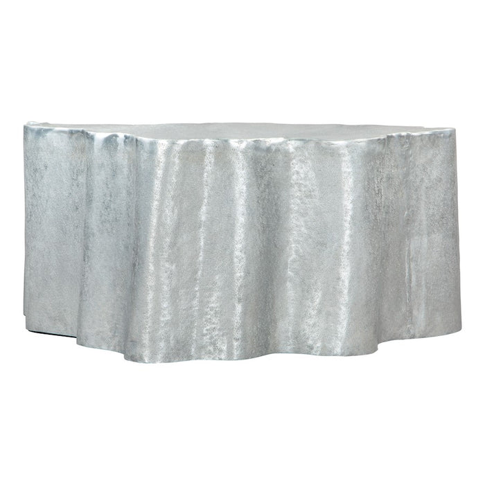 Zuo Modern Kortha Coffee Table, Antique Silver