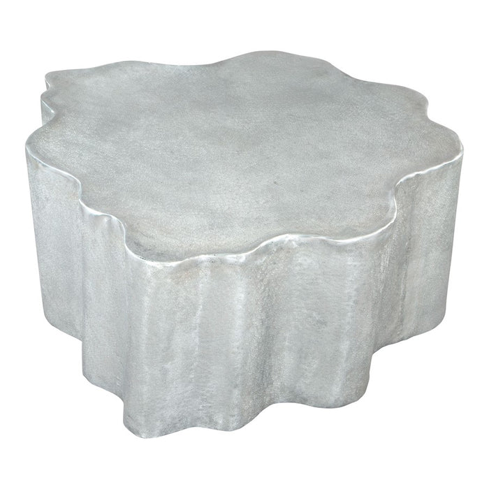 Zuo Modern Kortha Coffee Table, Antique Silver