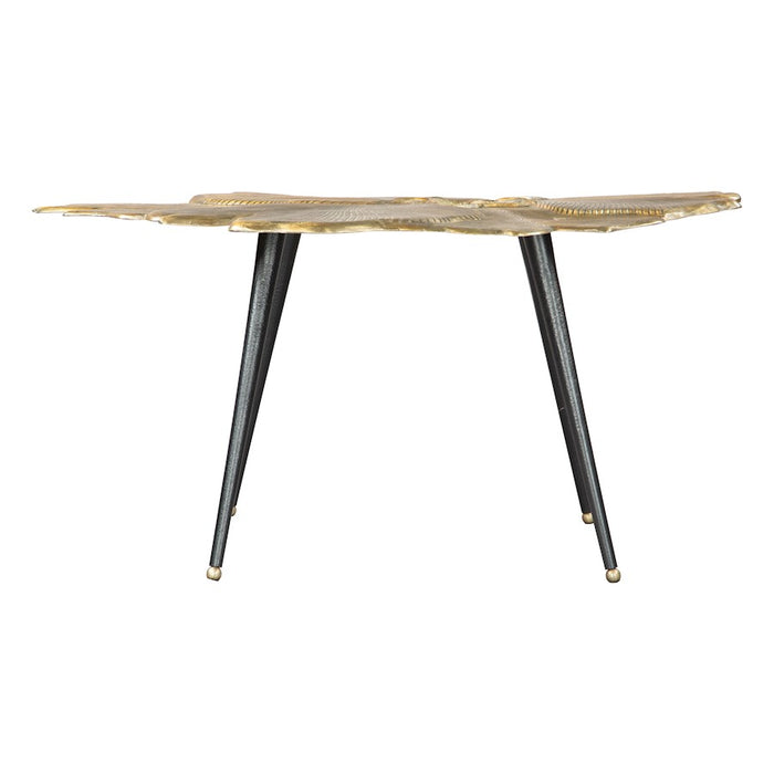 Zuo Modern Gingko Coffee Table, Antique Brass