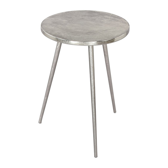 Zuo Modern Politik Side Table, Silver