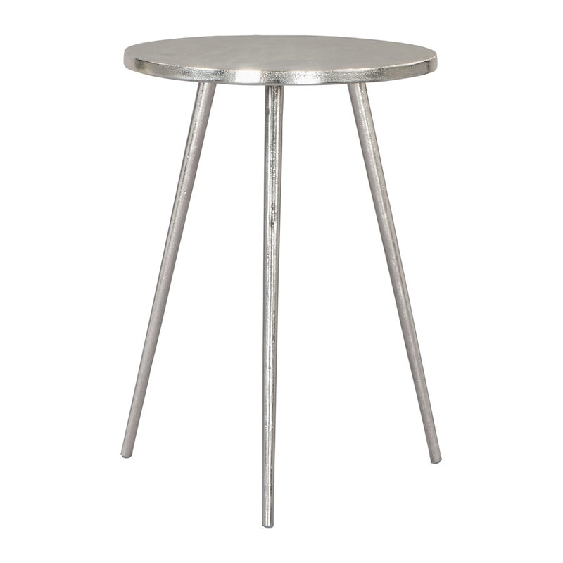 Zuo Modern Politik Side Table, Silver