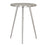 Zuo Modern Politik Side Table, Silver
