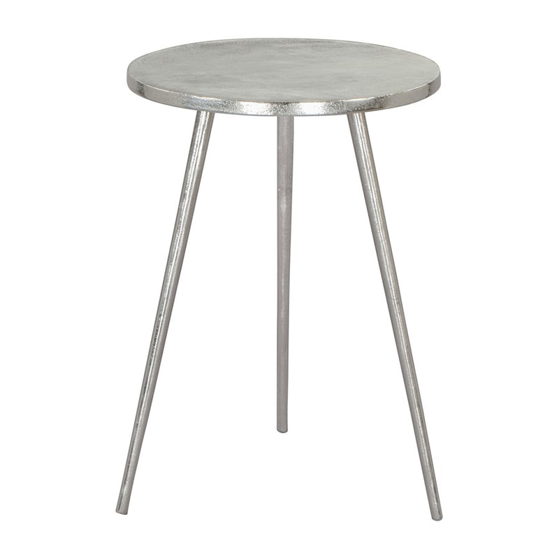 Zuo Modern Politik Side Table, Silver
