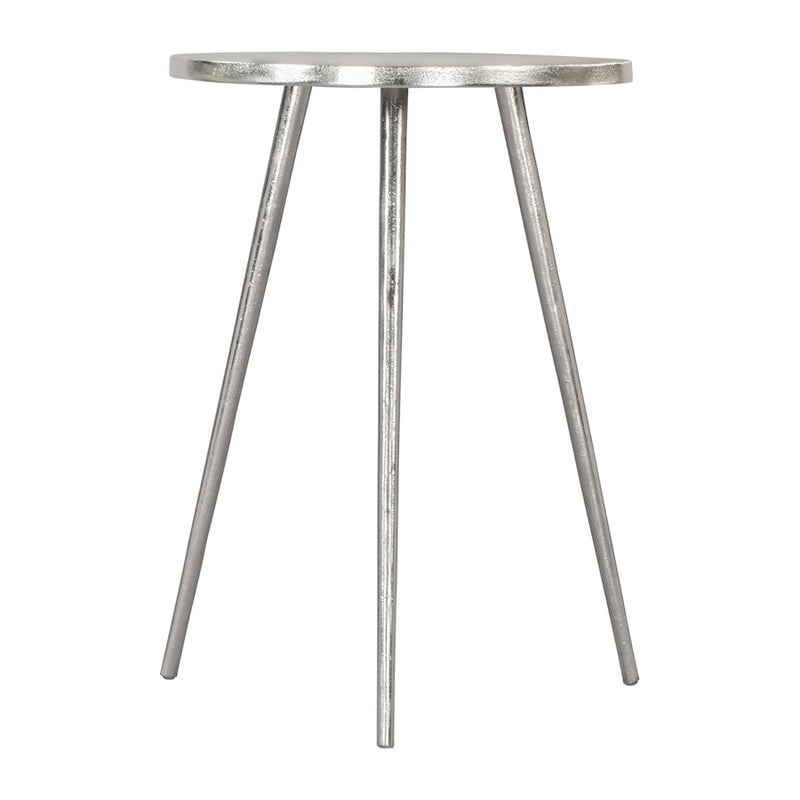 Zuo Modern Politik Side Table, Silver