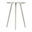 Zuo Modern Politik Side Table, Silver