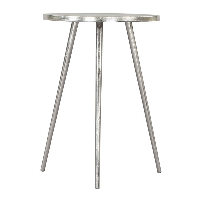 Zuo Modern Politik Side Table, Silver