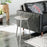 Zuo Modern Politik Side Table, Silver