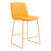 Zuo Modern Mode Counter Stool Set of 2, Yellow
