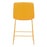 Zuo Modern Mode Counter Stool Set of 2, Yellow