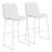 Zuo Modern Mode BarStool Set of 2, White - 109483