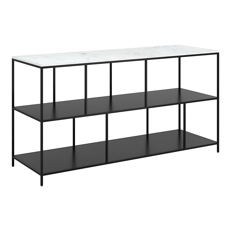 Zuo Modern Singularity Console Table, White/Black - 109487