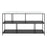 Zuo Modern Singularity Console Table, White/Black