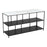 Zuo Modern Singularity Console Table, White/Black