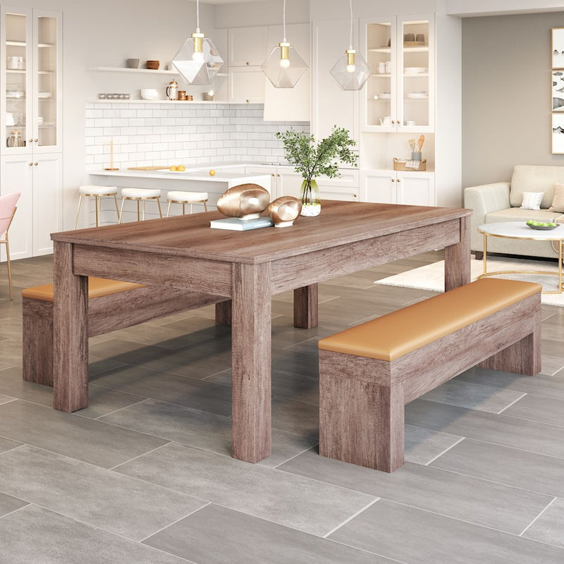 Zuo Modern Bonker 3 in 1 Table, Brown