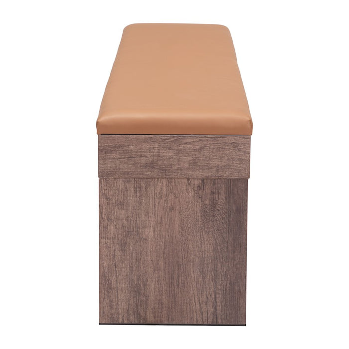 Zuo Modern Bonker Storage Bench Set of 2, Brown