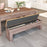 Zuo Modern Bonker Storage Bench Set of 2, Brown