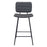 Zuo Modern Boston Counter Stool Set of 2, Vintage Black