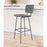 Zuo Modern Boston BarStool Set of 2, Vintage Black