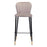 Zuo Modern Manchester BarStool Set of 2, Gray