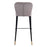 Zuo Modern Manchester BarStool Set of 2, Gray
