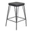 Zuo Modern Samuel Counter Stool Set of 2, Vintage Black
