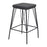 Zuo Modern Samuel Counter Stool Set of 2, Vintage Black