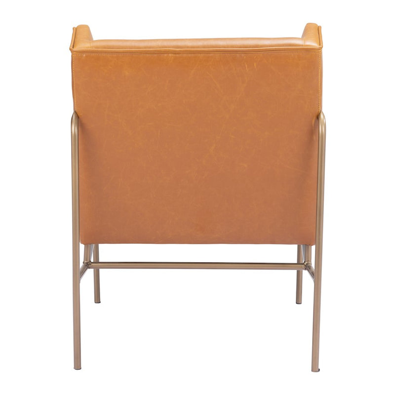 Zuo Modern Atlanta Accent Chair, Brown