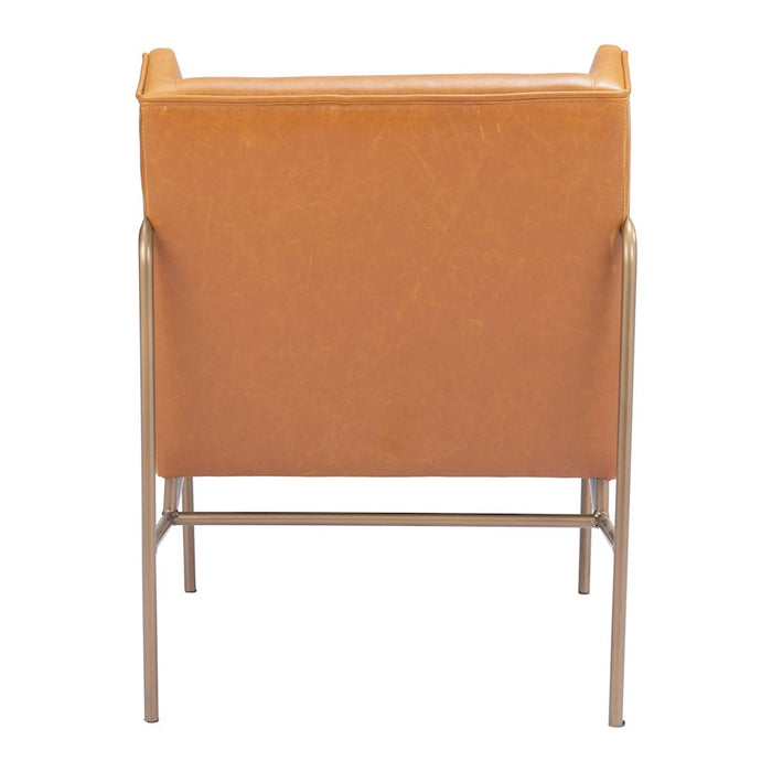 Zuo Modern Atlanta Accent Chair, Brown
