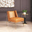 Zuo Modern Atlanta Accent Chair, Brown