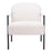 Zuo Modern Chicago Accent Chair, Ivory