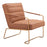 Zuo Modern Dallas Accent Chair, Vintage Brown - 109520