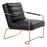Zuo Modern Dallas Accent Chair, Vintage Black