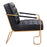 Zuo Modern Dallas Accent Chair, Vintage Black