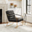 Zuo Modern Dallas Accent Chair, Vintage Black