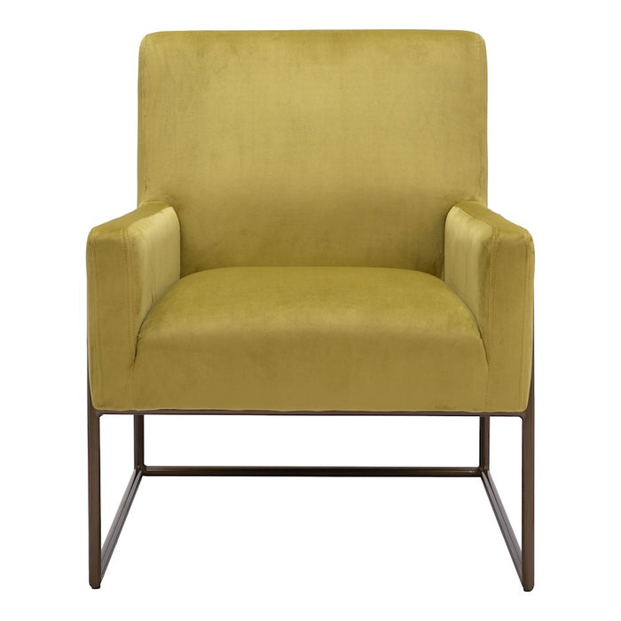Zuo Modern New York Accent Chair, Olive Green