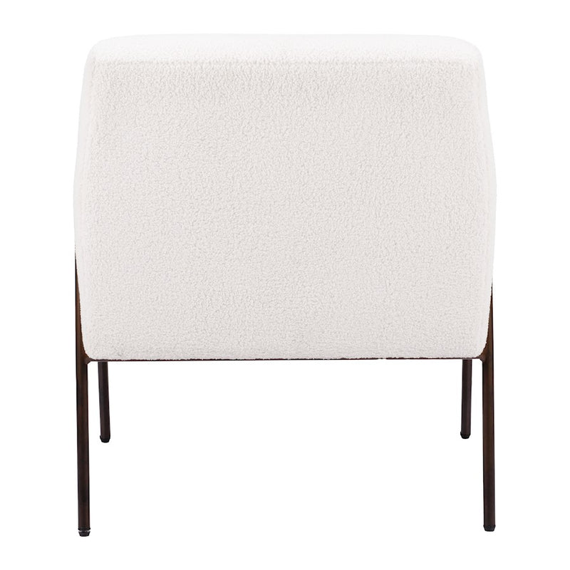 Zuo Modern Charleston Accent Chair, Cream