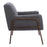 Zuo Modern Charleston Accent Chair, Gray