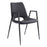 Zuo Modern Desi Dining Chair Set of 2, Black