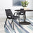 Zuo Modern Desi Dining Chair Set of 2, Black