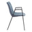 Zuo Modern Desi Dining Chair Set of 2, Azure Gray