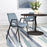 Zuo Modern Desi Dining Chair Set of 2, Azure Gray